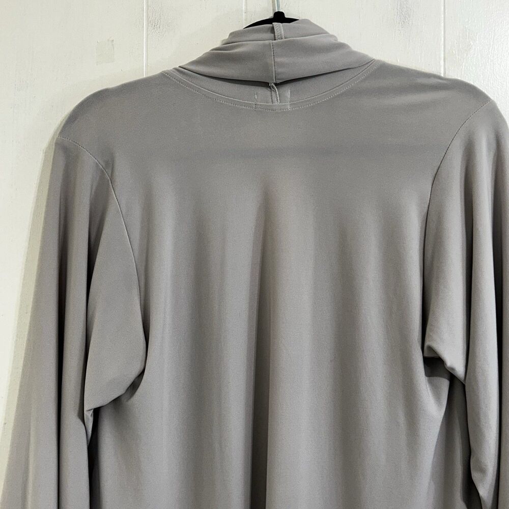 Sympli Canada Oatmeal Stretch Jersey Cardigan Size 10 Open Front Soft Comfy - Picture 4 of 15
